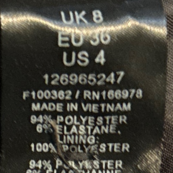 Miss Selfridge Petite Oversized Double Breasted blazer. - Picture 14 of 16